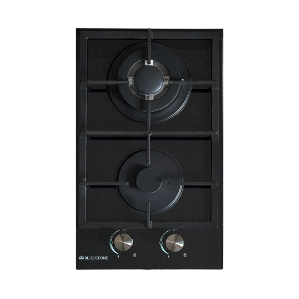 Alpha 2B Top View Alpha 2B - Blue Stone Gas Hob